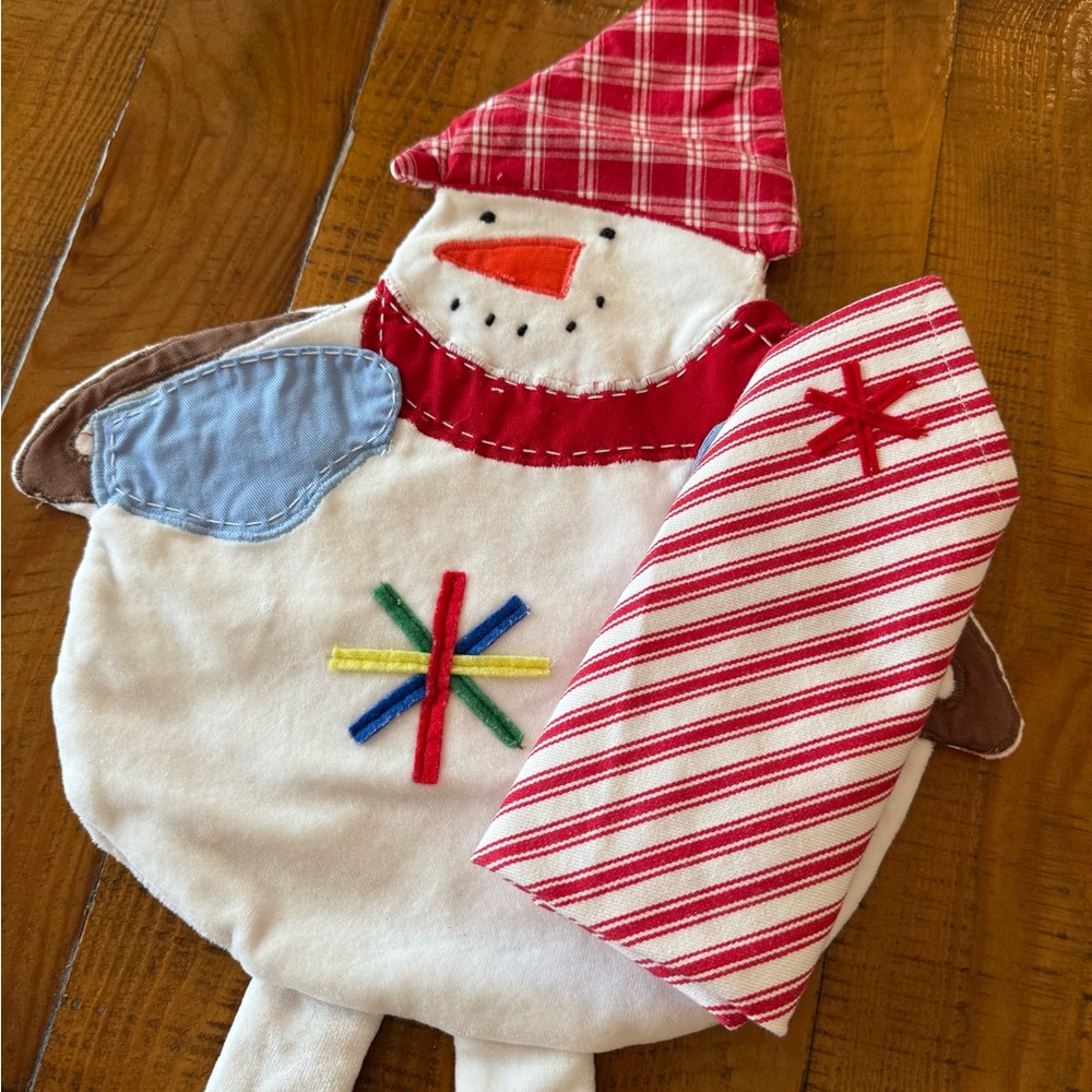 Pottery Barn Kids Snowman Placemats and Napkins (set of 4)